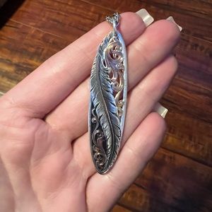 Montana Silversmith Feather Necklace